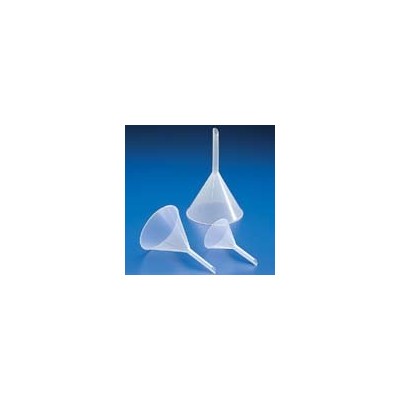Embuts anàlisi plàstic PP forma alemanya 75 mm. Capsa 12 unitats