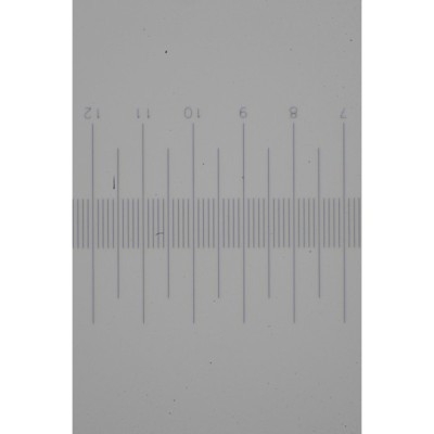 Micròmetre calibrar oculars AE-1110. Divisions 1/100 mm (0'01