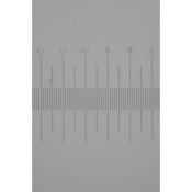 Micròmetre calibrar oculars AE-1110. Divisions 1/100 mm (0'01 mm)