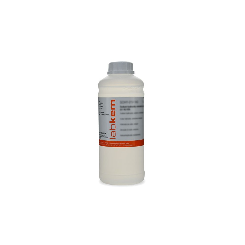 Sodi hidròxid solució 1'0 mol/l (1'0N) SOHY-1V0. Flascó 1000 ml