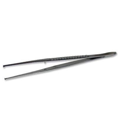 Pinces dissecció dentades 1x2. Punta fina 140 mm