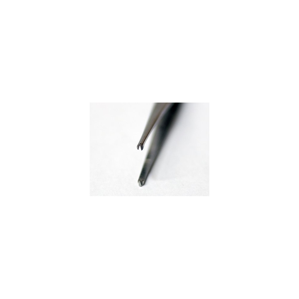 Pinces dissecció dentades 1x2. Punta roma 140 mm