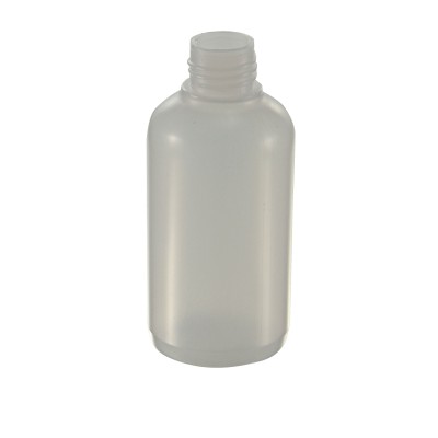 Frasco cuentagotas plástico PELD con cánula. Capacidad 50 ml