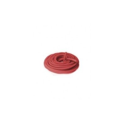 Tub goma natural vermella per a buit 6x16mm. Longitud 1000 mm