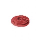 Tub goma natural vermella per a buit 6x16mm. Longitud 1000 mm
