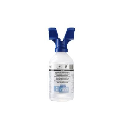 Solución lavaojos pH neutro fosfato 4,9% RDD-007. Frasco 2 ojos 500 ml