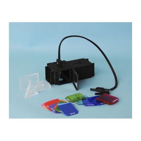 Física QLG-003. Òptica amb caixa llum i accessoris