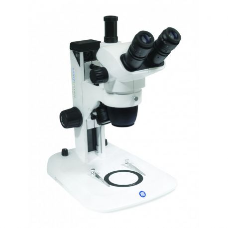 Nexius-Evo NZ-1703-S triocular stereomicroscope. Fixed arm 6'5x-5'5x