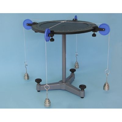 Taula de forces completa amb accessoris QLB-002. Quatre politges