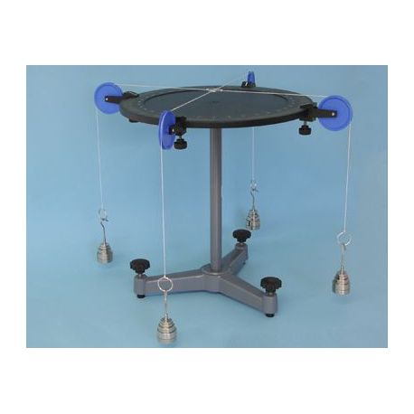 Taula de forces completa amb accessoris QLB-002. Quatre politges