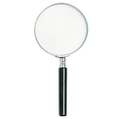 Lupa de mà unifocal H-9202. Lent vidre diàmetre 50 mm (3x)