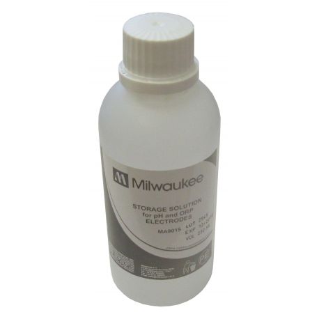 Solution to store pH and ORP electrodes MA-9015. 230 ml bottle