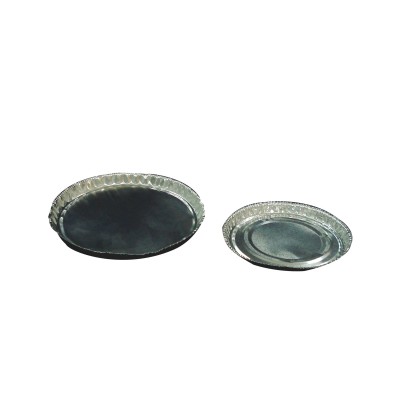 Safates pesar alumini 7x93x98 mm. Capsa 100 unitats