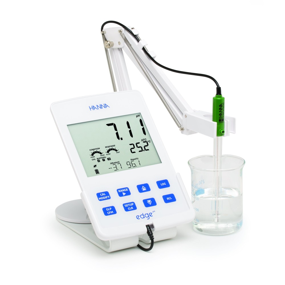 pH-metre laboratori Hanna Edge HI-2002. Rangs pH-ORP-Temp