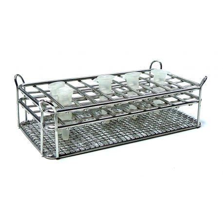 Gradeta microtubs acer inoxidable 1'5 ml. Capacitat 50 unitats