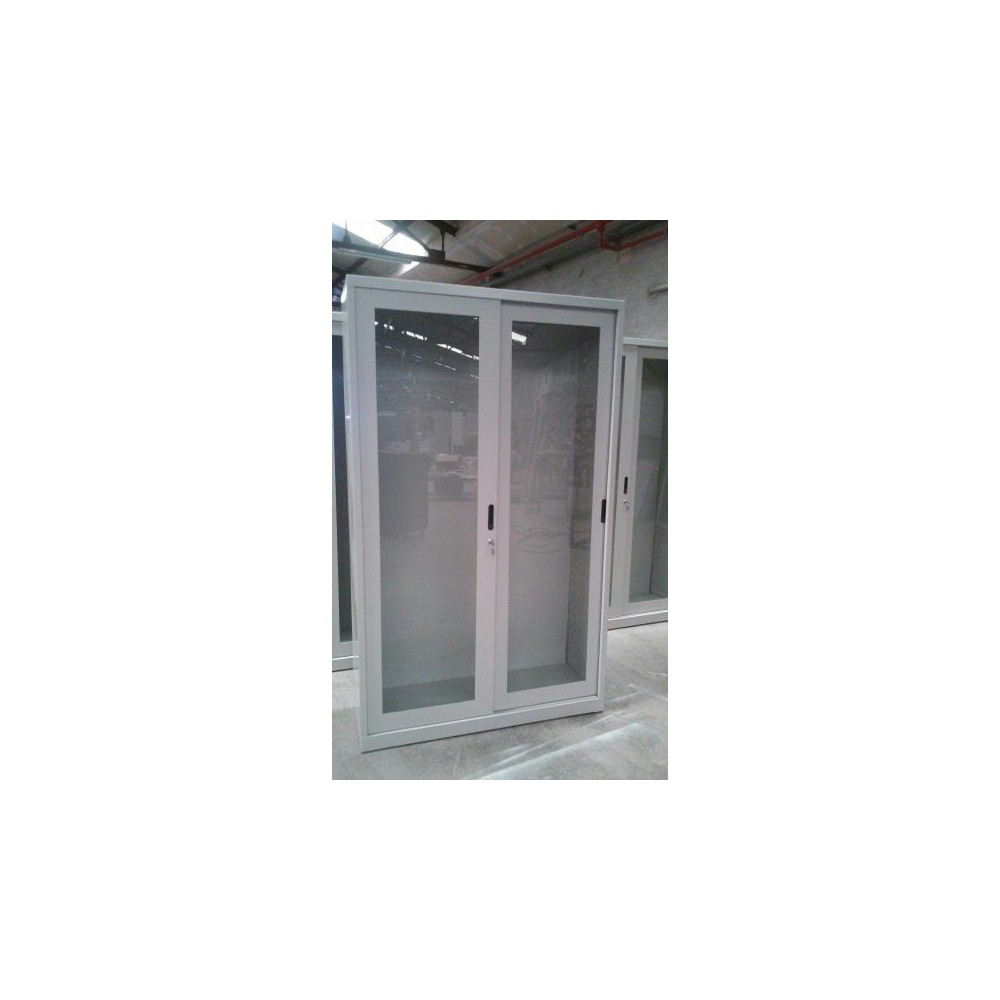 Armari laboratori portes metacrilat corredisses. Mides 950x420x1800 mm
