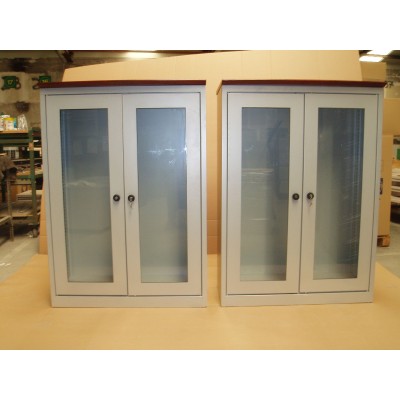 Armari laboratori portes metacrilat batents. Mides 950x420x1800 mm