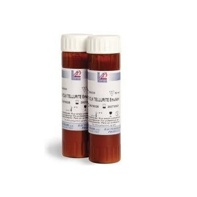 Potassium Tellurite 3'5% supplement L-80291. Box 5x10 mL