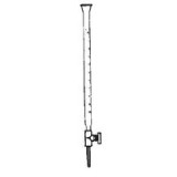 Glass burette thread stopcock stripe PP Proton graduated 0'10ml. Capacity 25 ml.