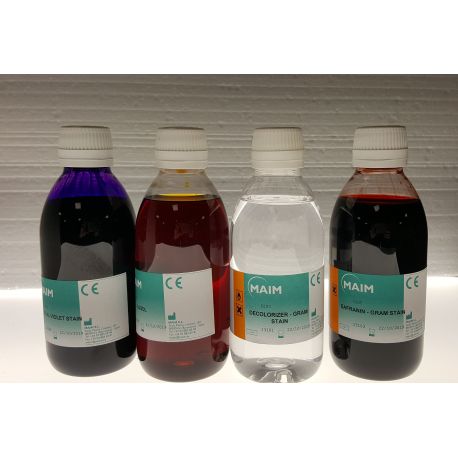 Líquido de Lugol (Yodo PVP) Gram-Hücker QCA-7815. Frasco 250 ml