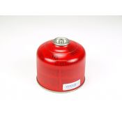 Cartutx gas butà de llençar amb vàlvula UN-2037. Càrrega 230 g