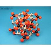 Modelo cristalográfico MKO-126-66. Calcita, 66 átomos