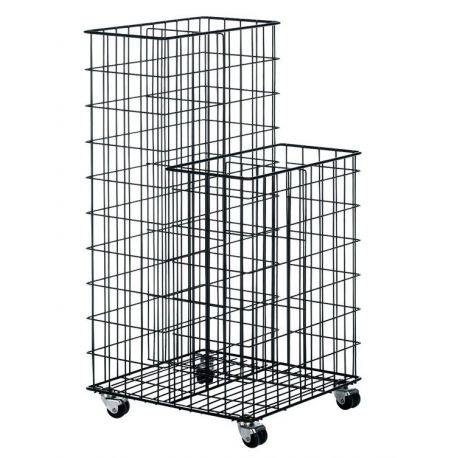 Arxivador vertical mapes amb rodes. Quatre compartiments 190x190 mm