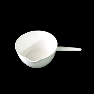 Càpsula porcellana alta fons pla i mànec. Mides 39x66 mm (70 ml)