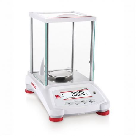 Pioneer PX-224-EX analytical balance. Capacity 220 grams in 0.0001 g
