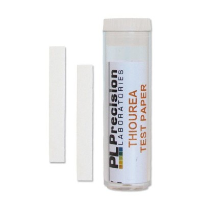 Tires reactives paper tiourea P-196. Tub 100 unitats