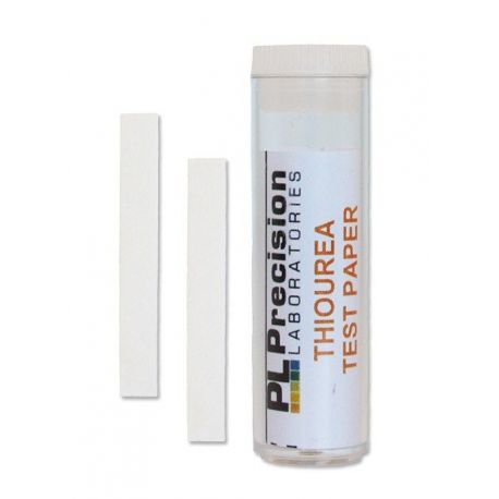 Thiourea P-196 taste paper test strips. Tube 100 units