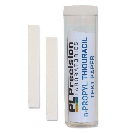 n-Propylthiuracil (PROP) P-125 taste paper test strips. Tube 100 units
