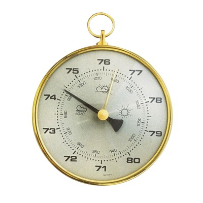 Simple aneroid barometer Herter 4912. Basic without basis 100 mm