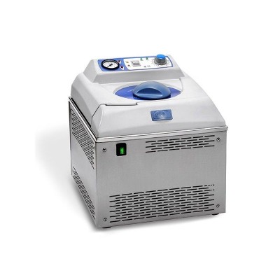 Autoclau vertical purgador manual Micro-8. Capacitat 8 litres