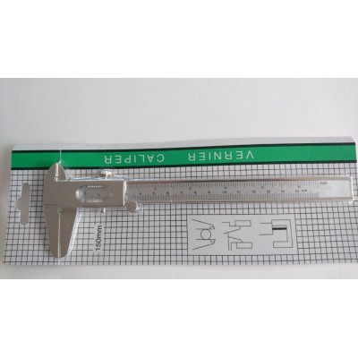 Peu de rei mecànic acer polit mat M-1910. Capacitat 150 mm en 0'10 mm
