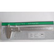 Peu rei mecànic acer polit M-1910. Capacitat 150 mm en 0'10 mm