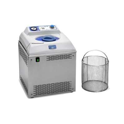 Autoclau vertical purgador manual Micro-8. Capacitat 8 litres