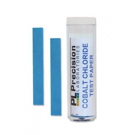 Cobalt II chloride P-150 paper test strips. Tube 100 units