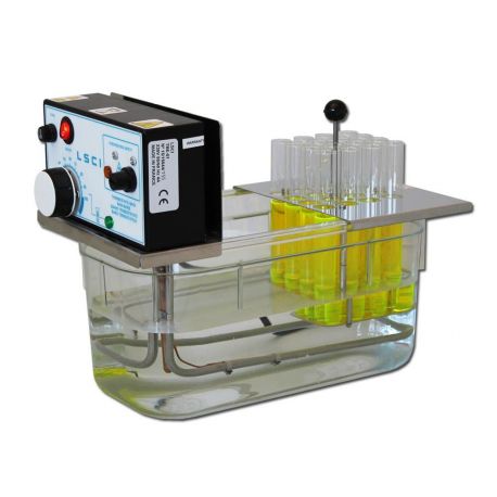 Baño termostático agua LSCI TBE-01. Analógico plástico PC 6 litros