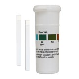 Tiras reactivas cloro 0-25-50-100-200 ppm CHL-200. Tubo 100 unidades