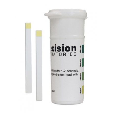 QAC test strips 0-100-200-400 ppm QAC-400. Tube 100 units