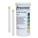 Tiras reactivas QAC 0-200-400-750-1000-1500 ppm QAC-1500. Tubo 100 unidades