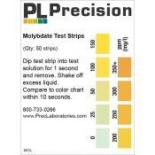 Tires reactives clor 0-0'5-1-3-5 ppm CHL-05. Tub 50 unitats