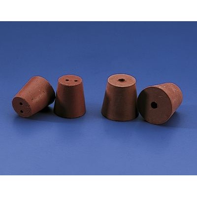 Tap goma gris 5 preforats VE-60P. Mides 60x50x45 mm
