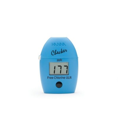 Minifotómetro digital Hanna Hl-762. Cloro libre rango ultrabajo 0 ... 500 ppb