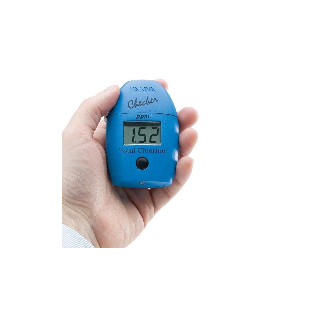 Minifotómetro digital Hanna Hl-761. Cloro total rango ultrabajo 0 ... 500 ppb