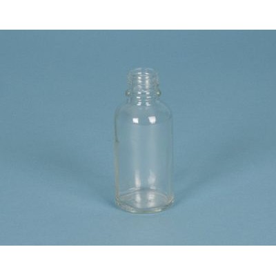 Flascó vidre incolor amb tap rosca D-28. Capacitat 60 ml