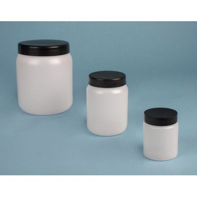 Pot plàstic PEHD amb tapa rosca i obturador. Capacitat 1000 ml