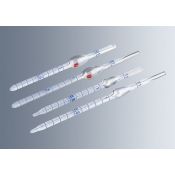 Pipeta dilució Thoma eritròcits. Graduació 1/10 vermella