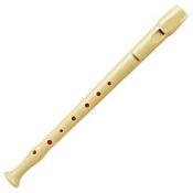 Flauta dulçe soprano Hohner 9508. Plástico 1P y digitación alemana